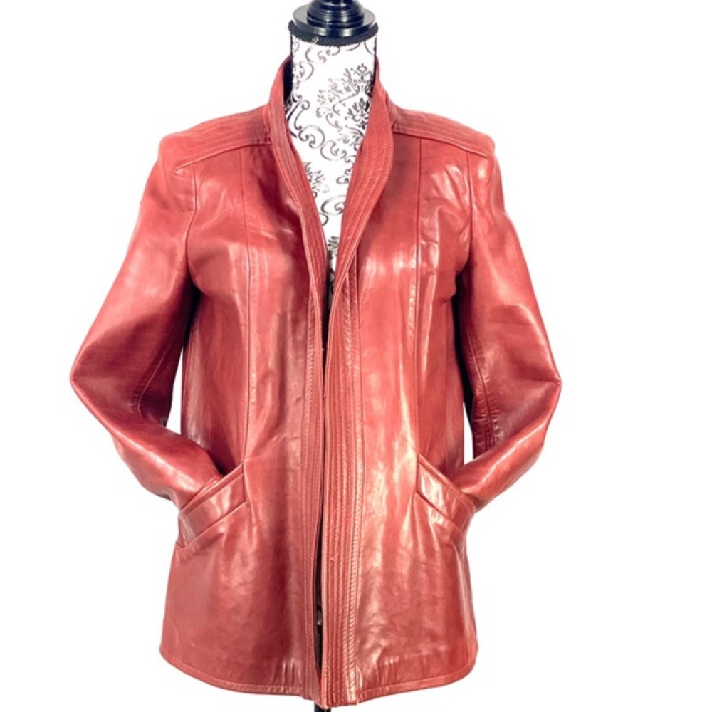 SKIN GEAR- 1970’s Vintage Blazer Leather jacket